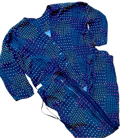 Vintage NAF NAF Matching Top Pants Set Size L - Picture 1 of 6